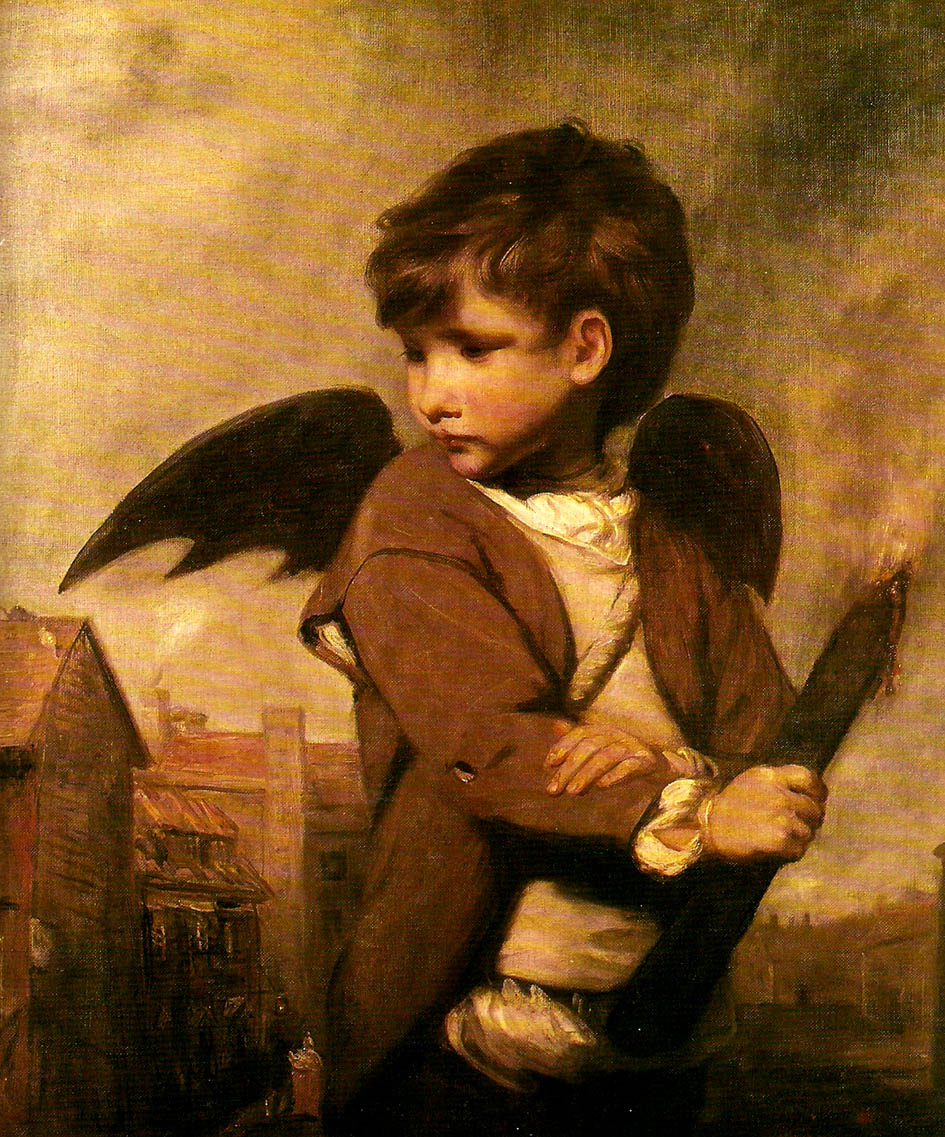 Sir Joshua Reynolds cupid as link boy